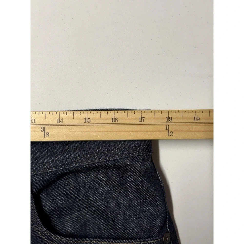 Todd Shelton Pro Original Selvedge Denim Jeans Men's 34 Dark Wash Basic EUC